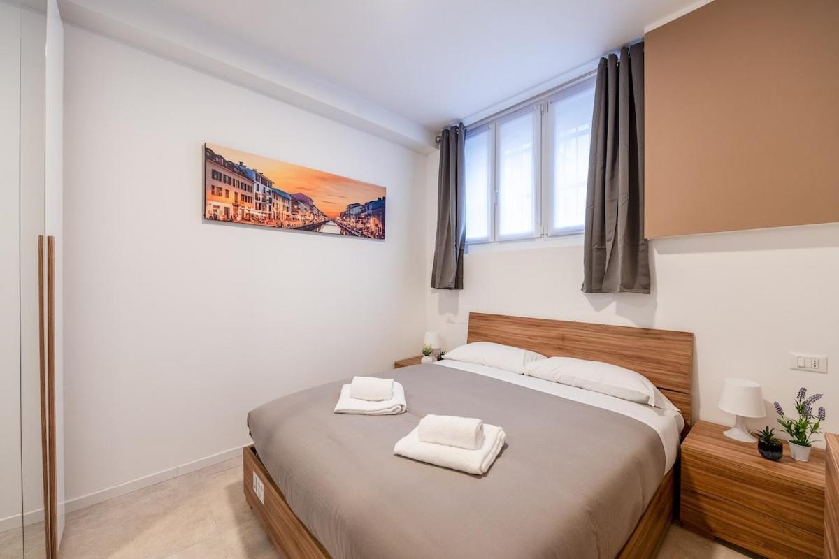 Authentic Private Flat 2 Min From Navigli Apartman Milánó Kültér fotó